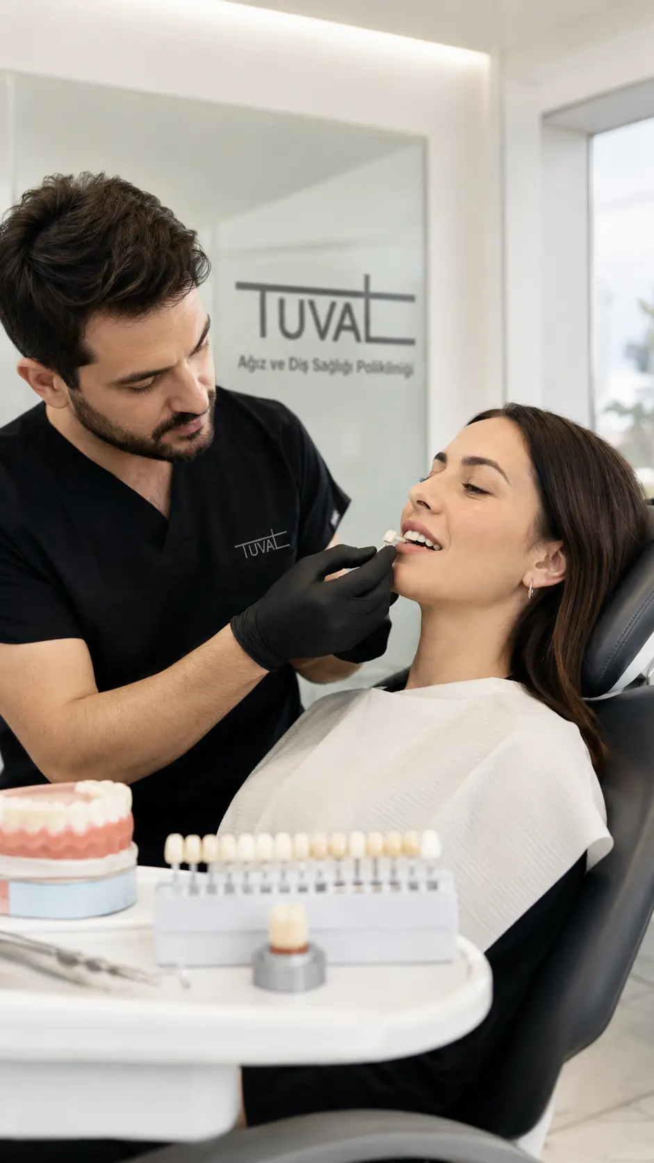 Protetik diş tedavisi Bursa Nilüfer Tuval Klinik